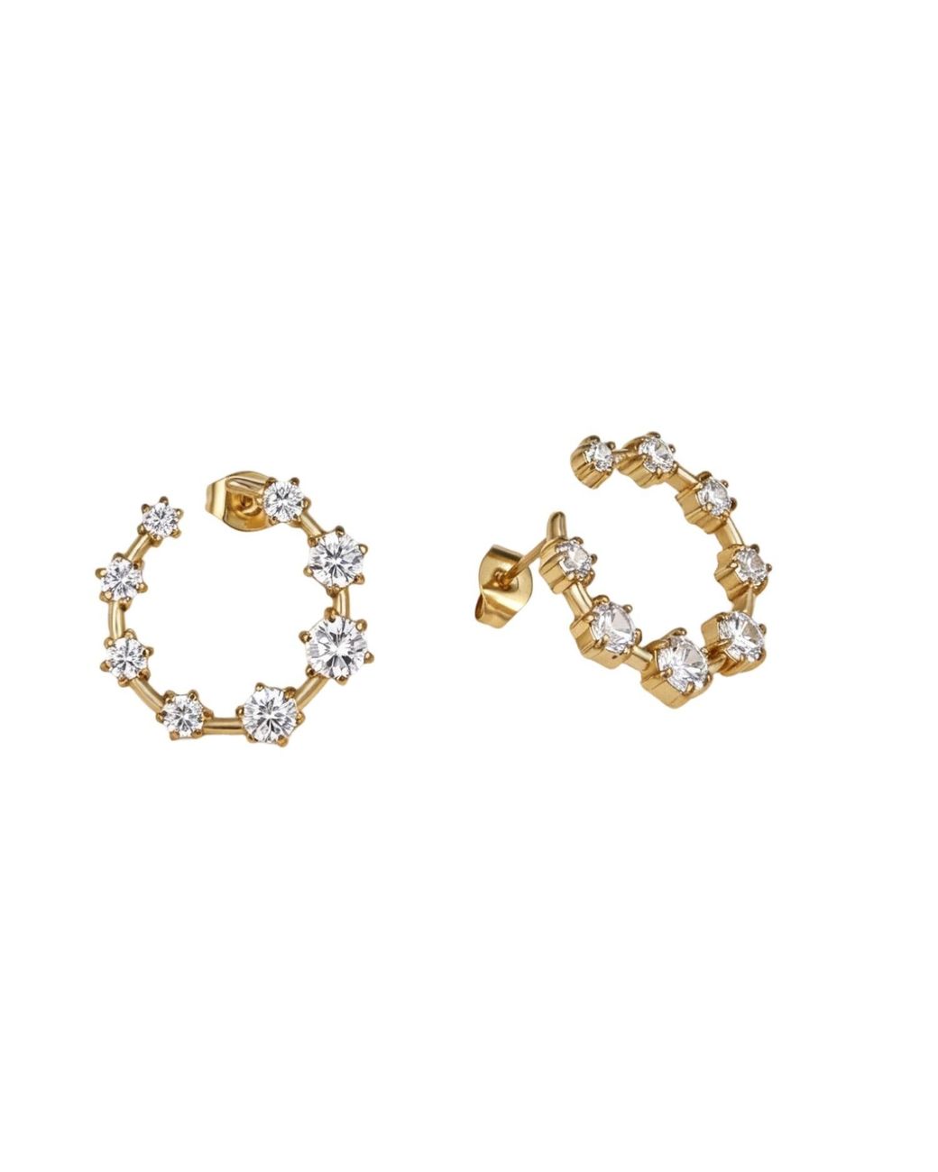 Onewildone Metallic Best Case Scenario Earrings