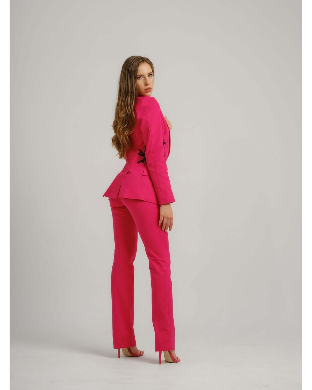 Tia Dorraine Fantasy Tailored Suit With Embroidery