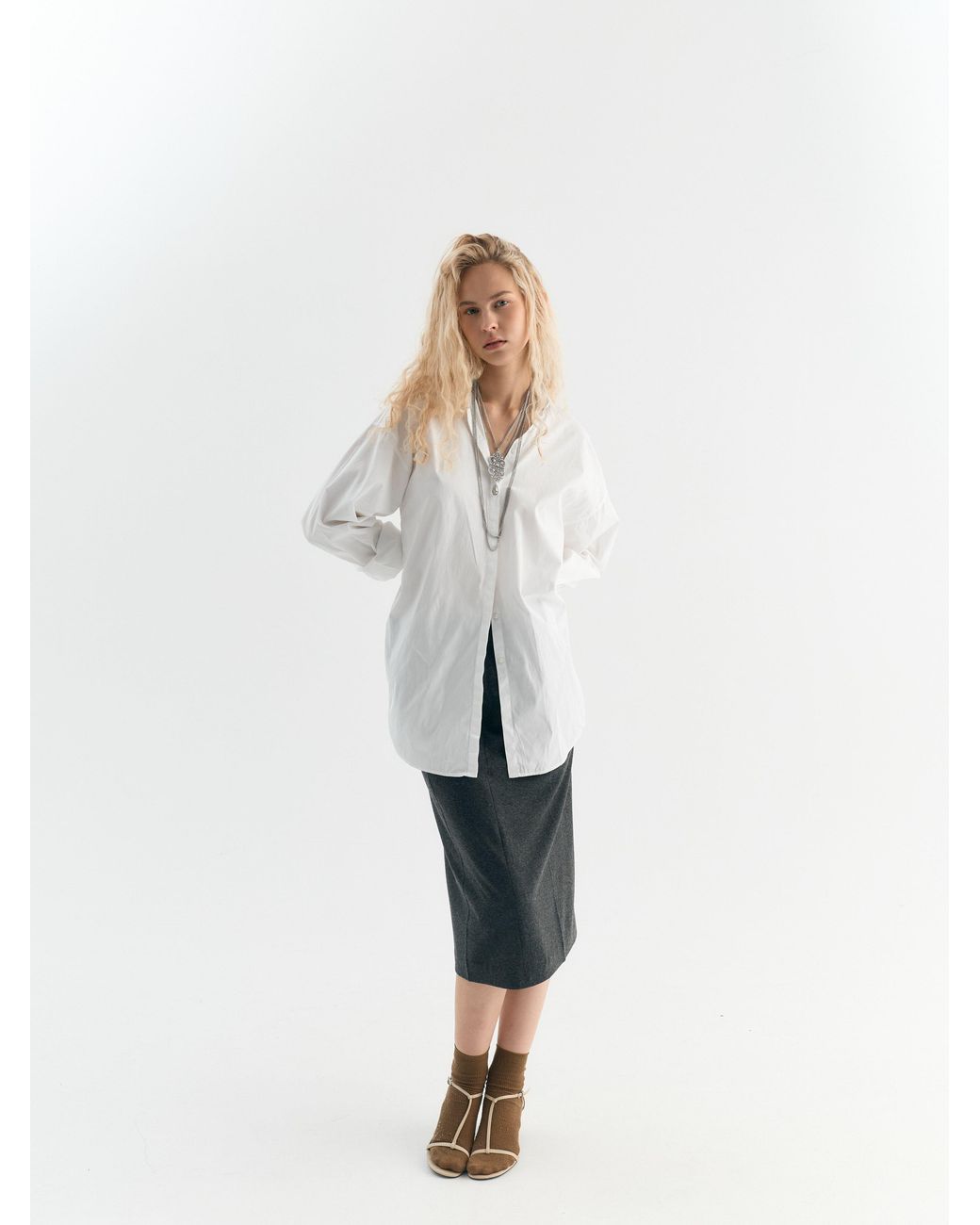 Sita Nevado White Abu Necklace