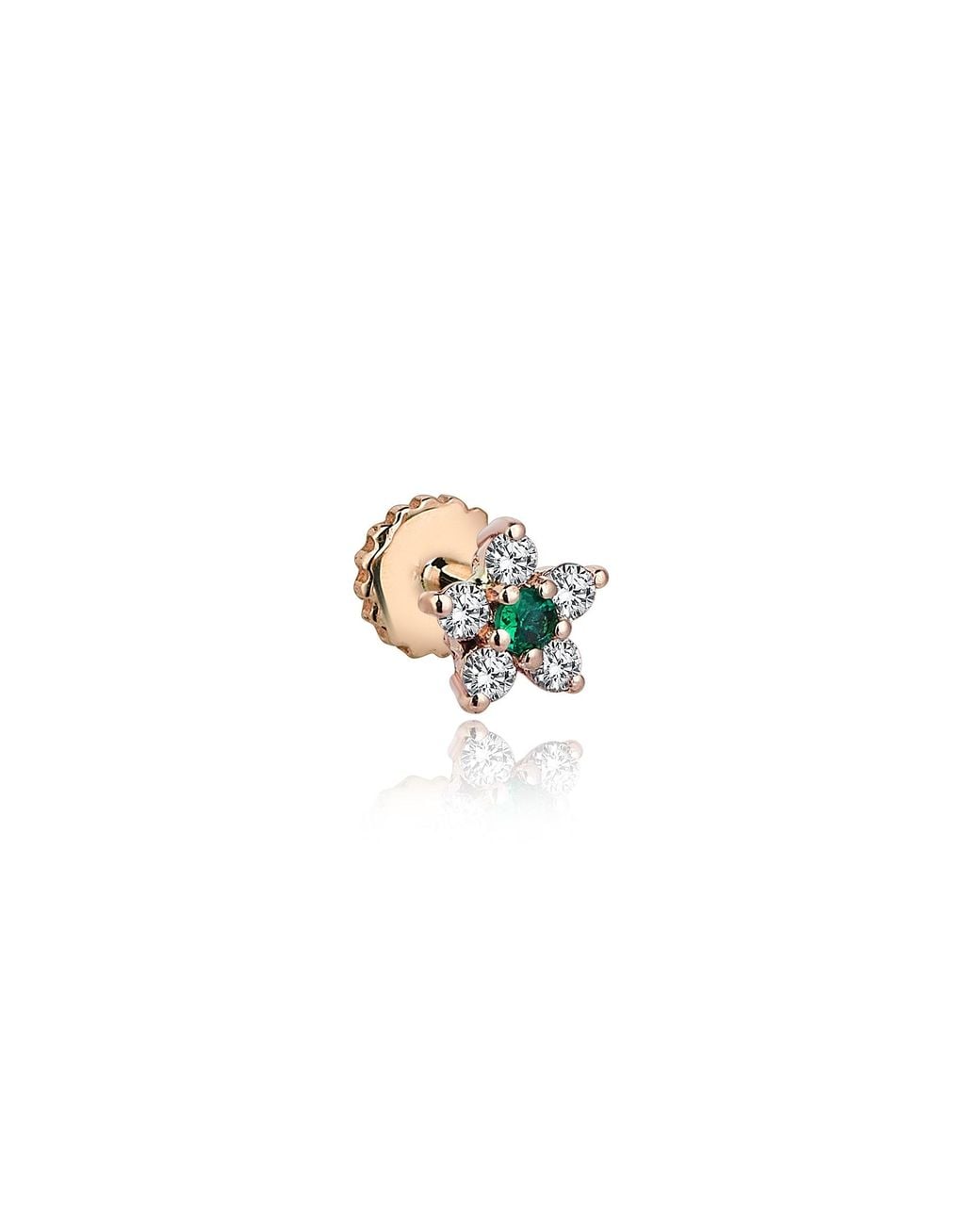 Reis Jewellery Black Cemre Emerald Piercing