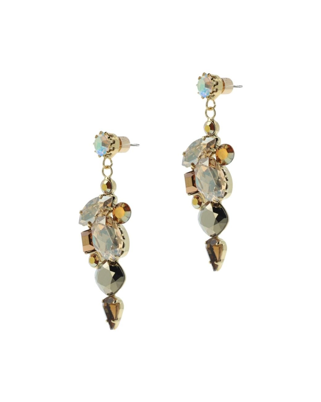Otazu Metallic Neutrals Aurelia Earrings