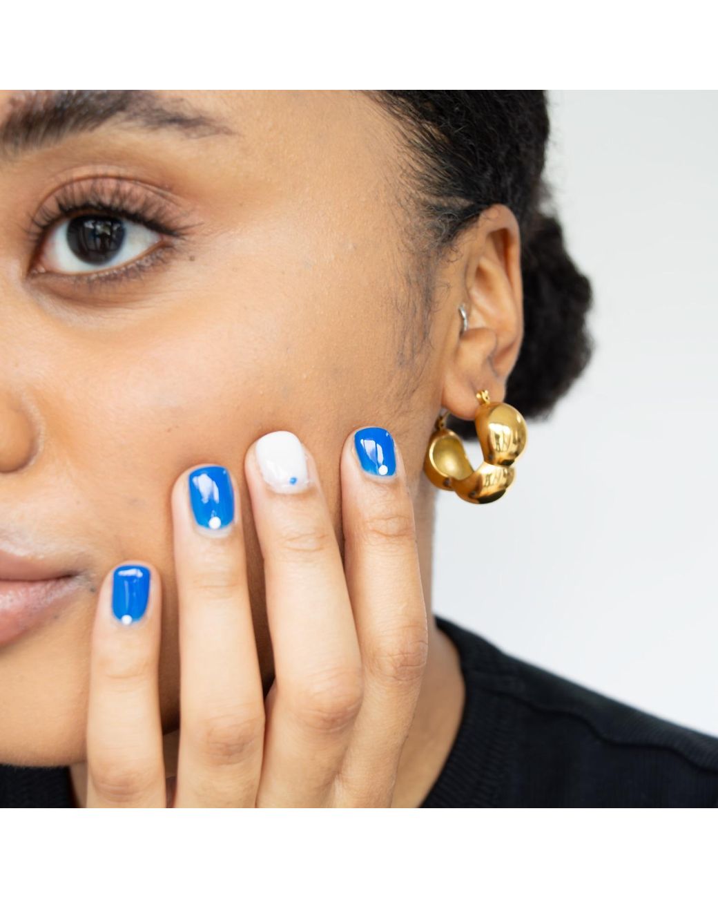 Superdivajewellery Metallic Bubble Earrings