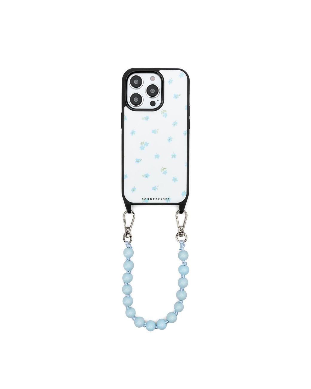Cordée Cases White Peony Picnic Phone Wristlet Set Powder Magsafe