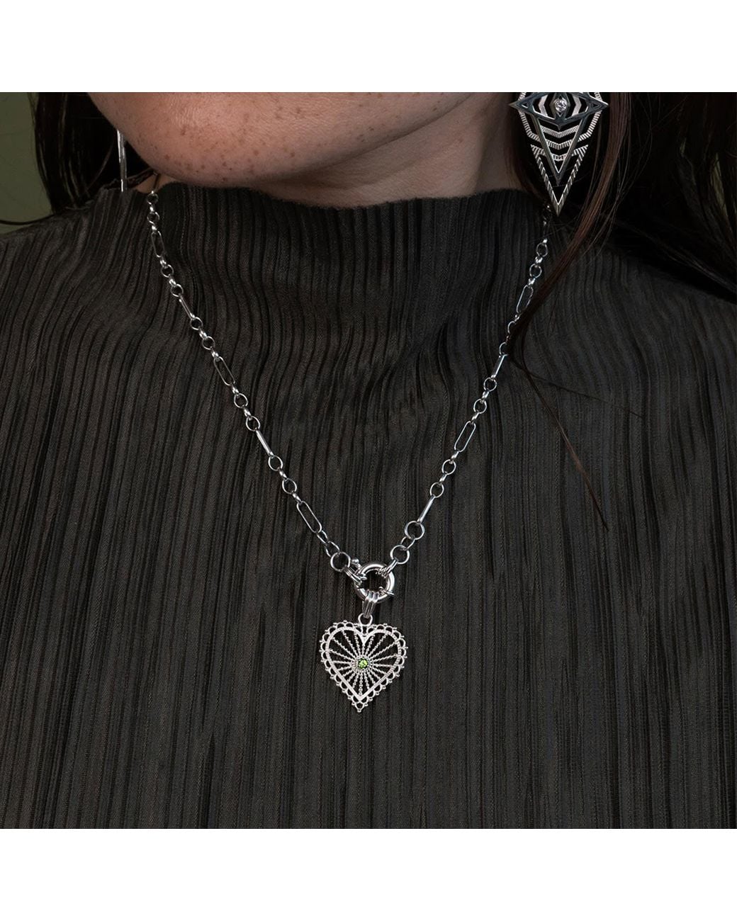 Zoe & Morgan Metallic Amor Charm
