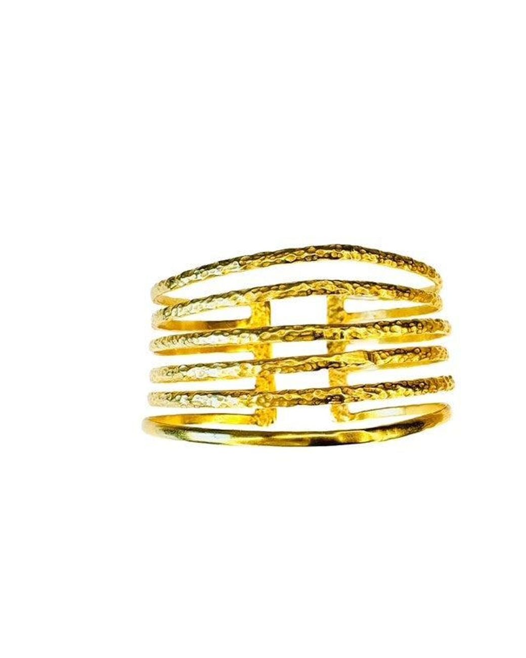 Lexi Jewelry Yellow Empress Cuff