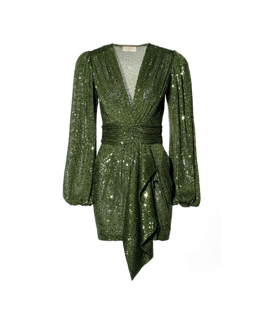 AGGI by HALEWSKI Green Anastasia Vineyard Dress