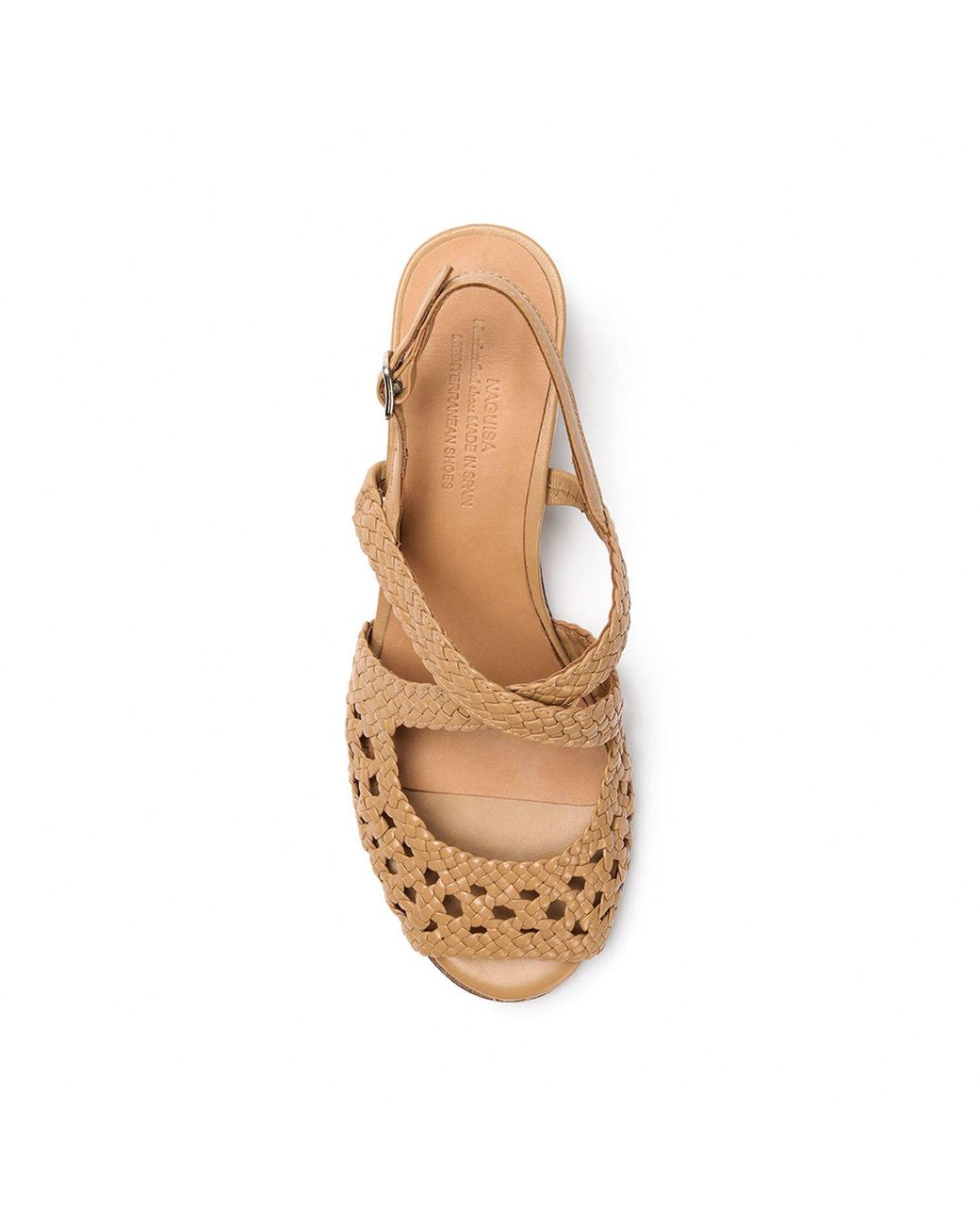 Naguisa Natural Woven Sandals