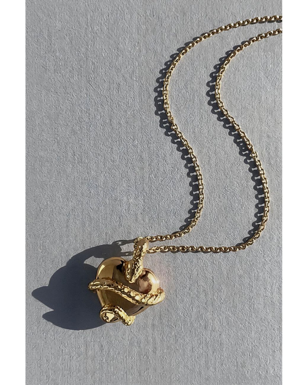 Astor & Orion Metallic Wise Heart Charm Necklace