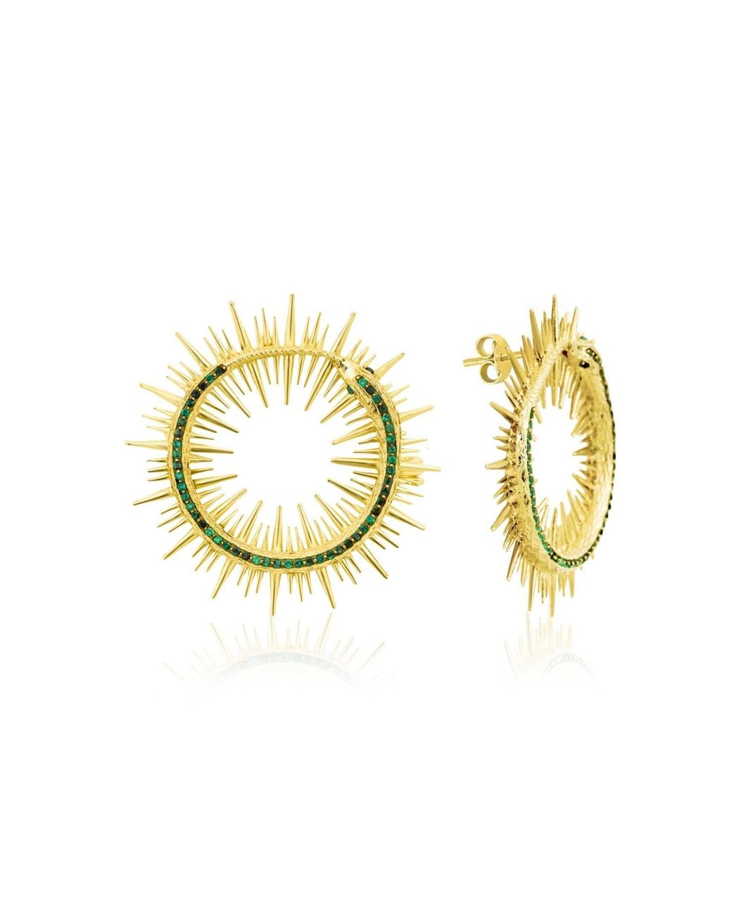 Najiba Metallic Renewance Radiance Earrings