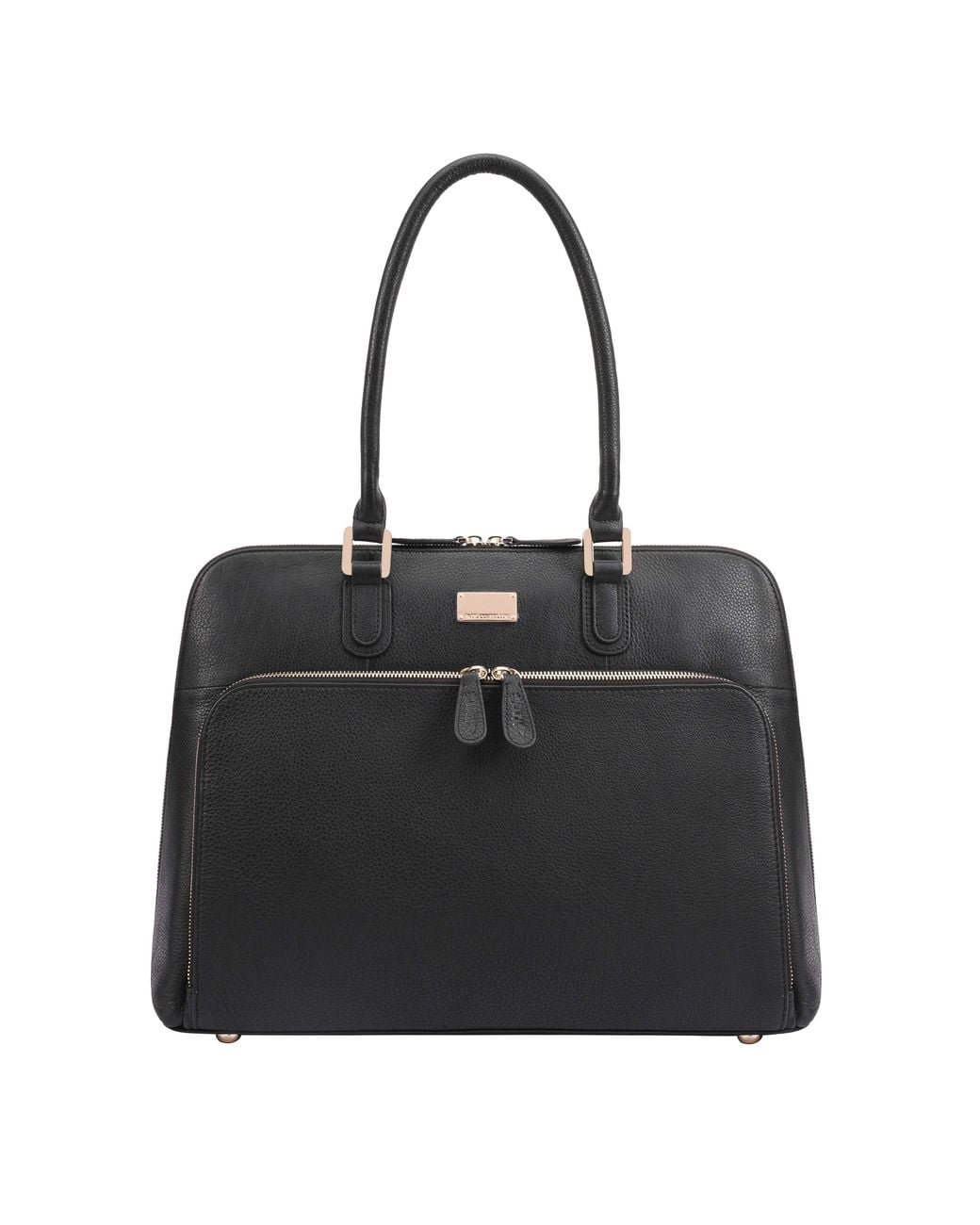 Paul Costelloe Black Filton Leather Tote Bag