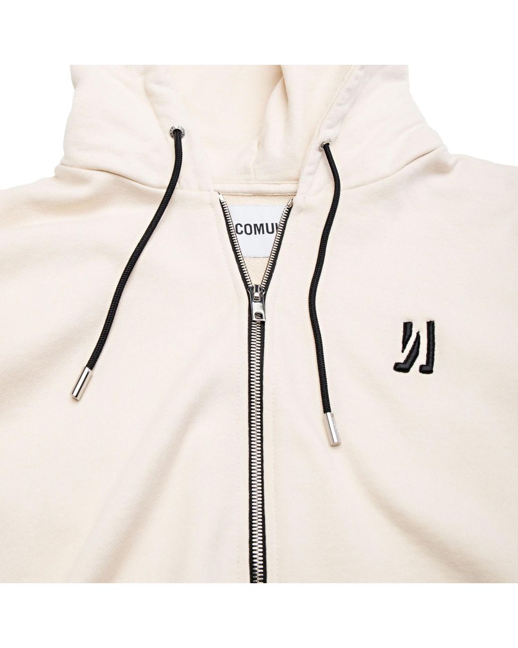 Comune Natural Neutrals Luka Zip-Up for men