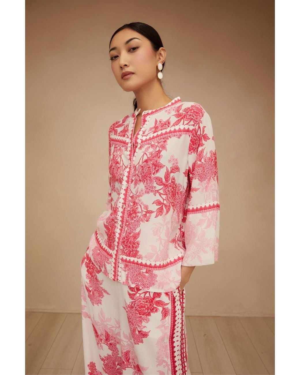 Raishma Pink Myra Shirt