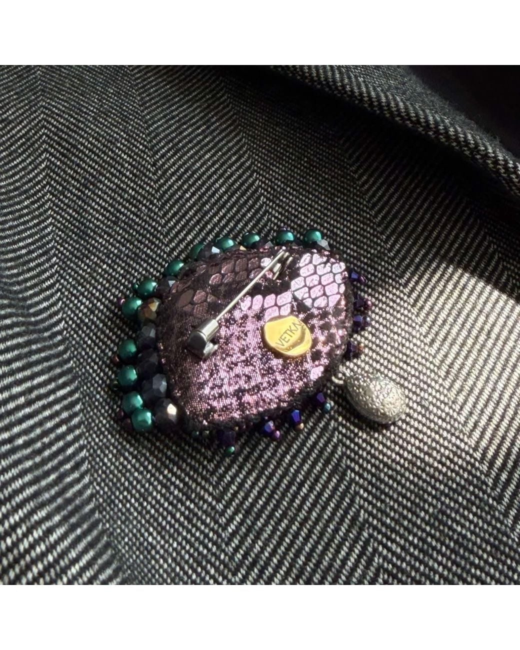 VETKA Blue Eye Talisman Brooch – Spellbound Eye