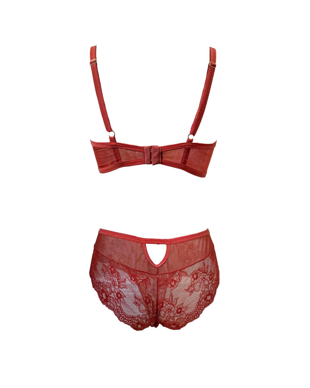 Carol Coelho Red Magmatica Lava Stretch Panty