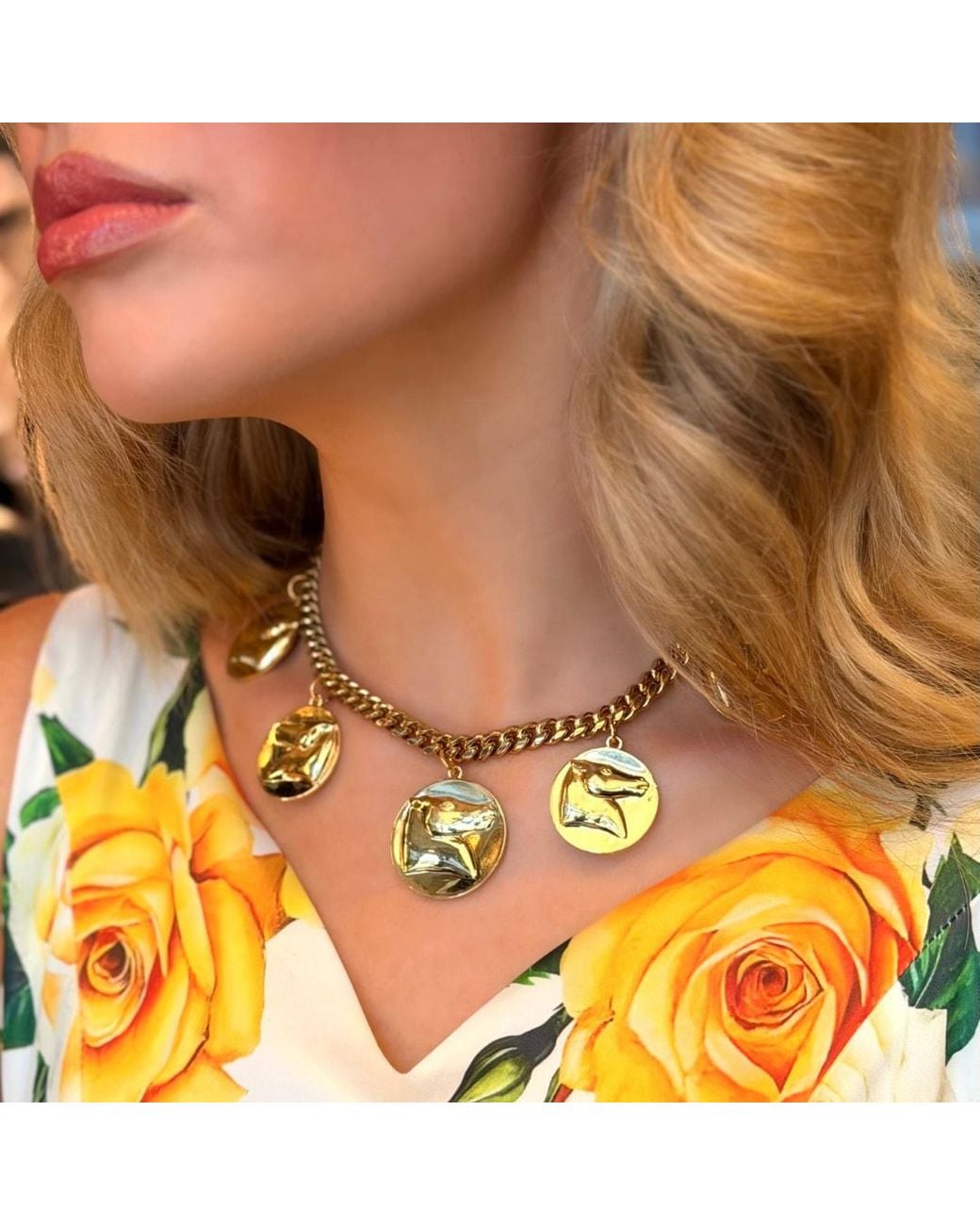 Stephanie Browne Australia Metallic Winx Necklace
