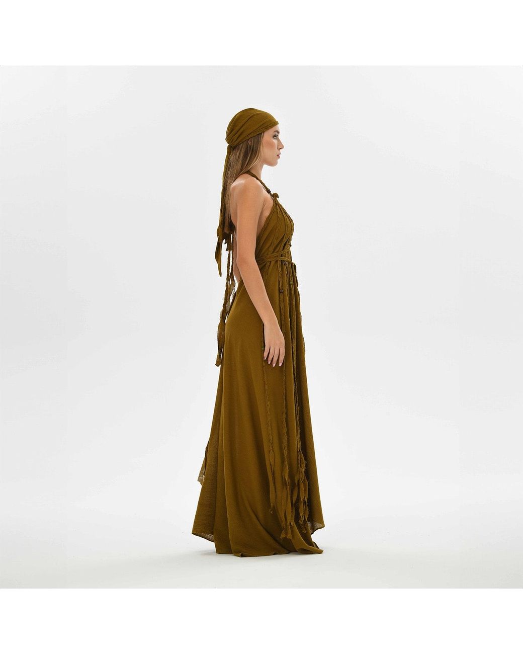 Zhenabia Brown Kismet Dress