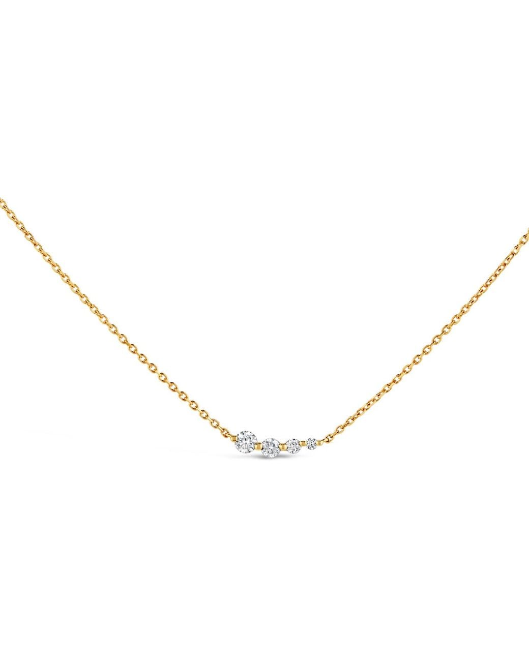 Dinny Hall Metallic Shuga Tapering Scoop Necklace