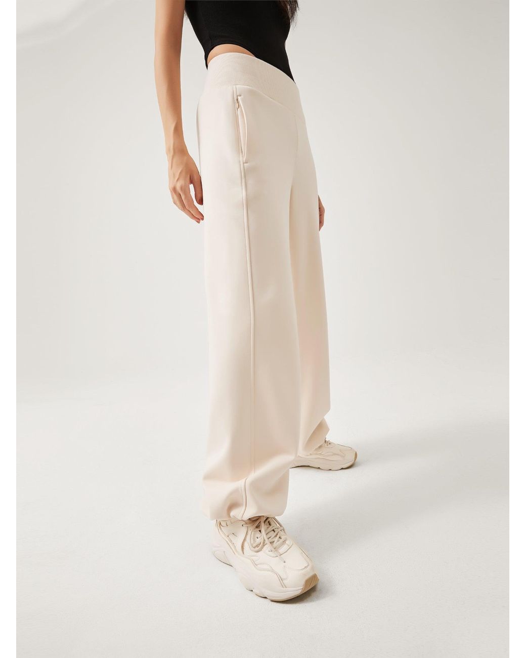 Supesu Natural Cubby Sweatpants, Wide Leg