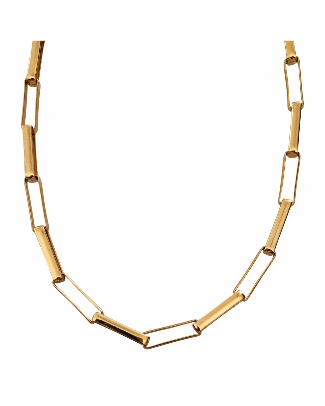 IN CAUDA VENENUM Metallic Bia Necklace