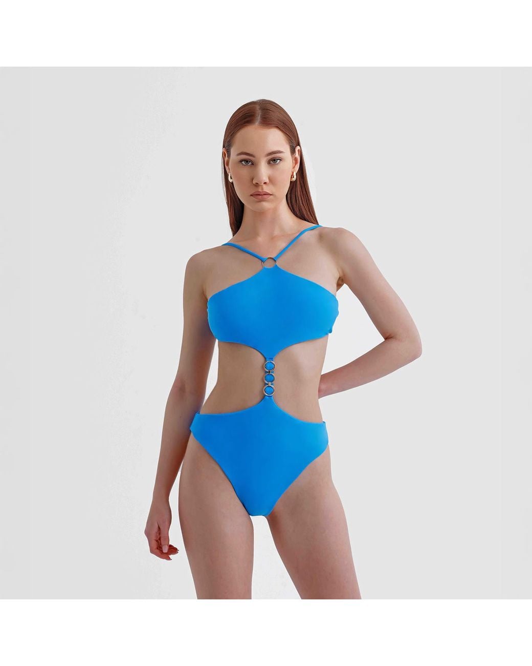 Selkie Blue Marine Halo Swimsuit