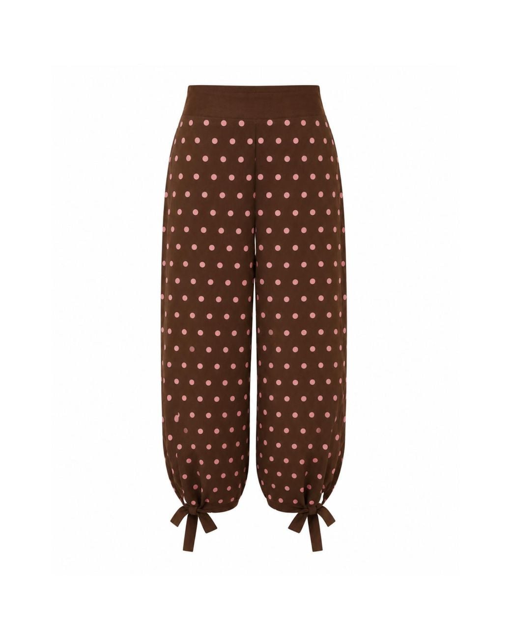Mind Traveler Brown Lia And Polka Dot Trousers