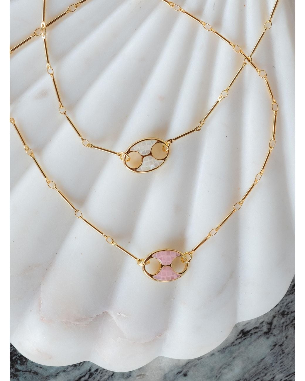 Adriana Pappas Designs Metallic Mini Disco Necklace