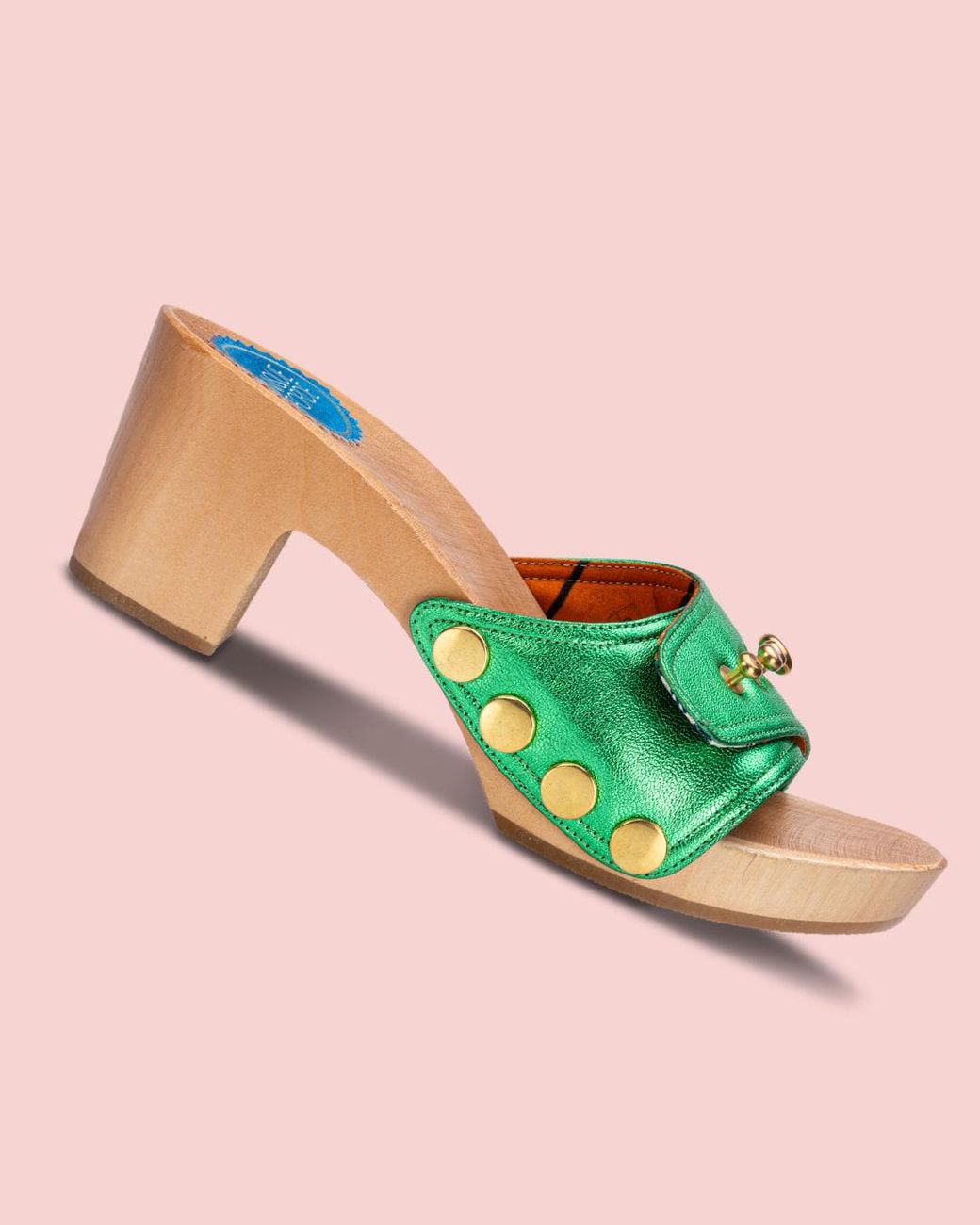 Nique Forde Green Parakeet Georgie Sandals