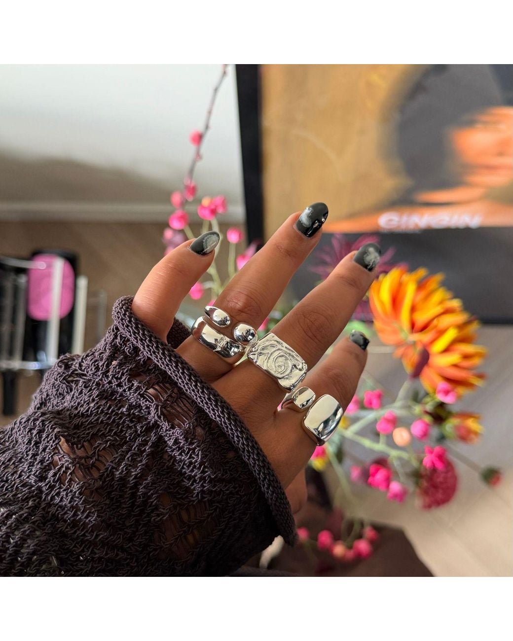Gingin White Ora Ring