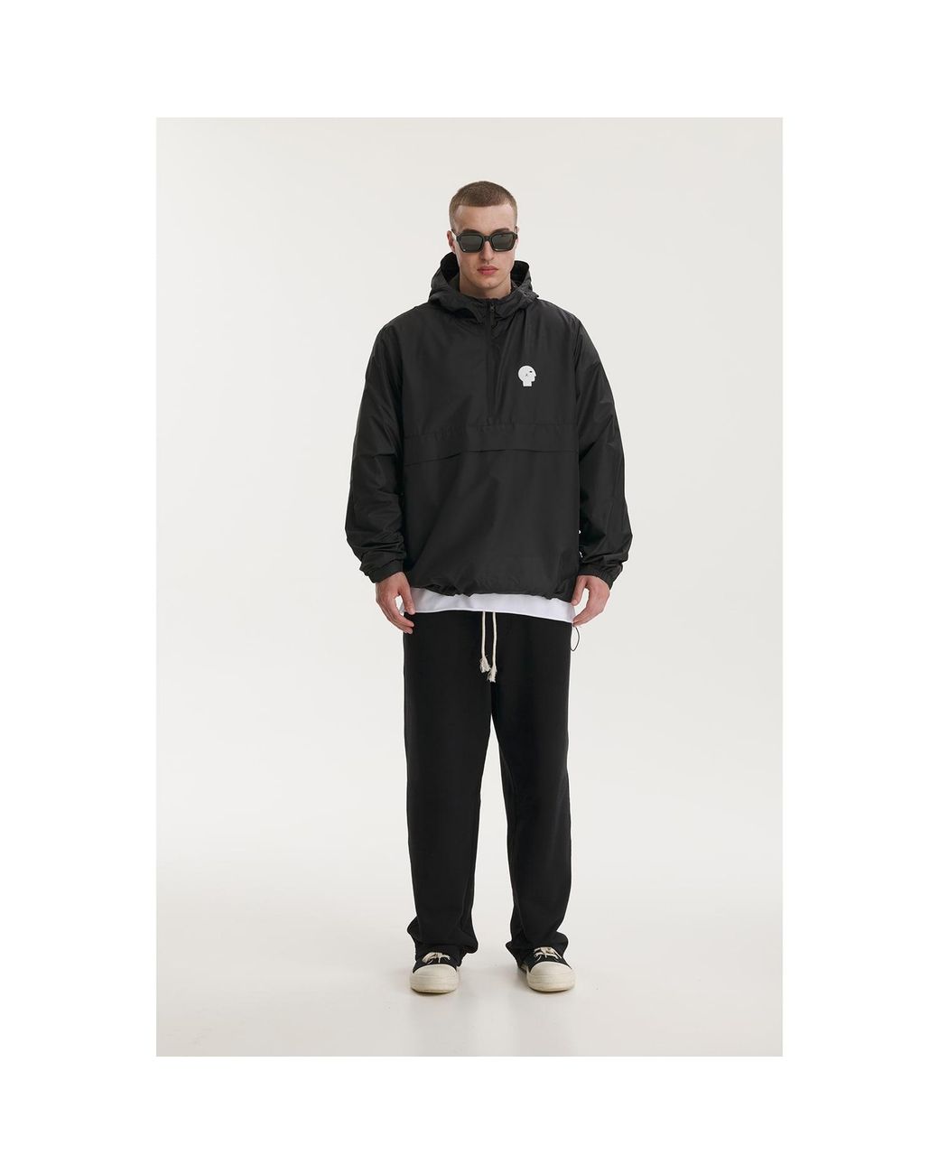 mysimplicated Black Pop Cola Windbreaker for men