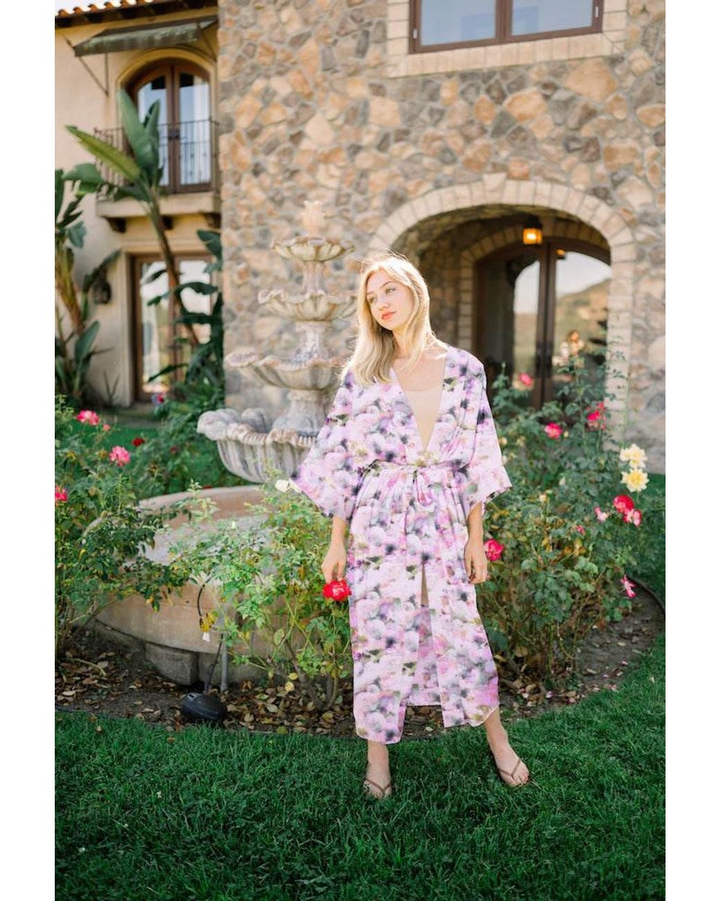 Yomisma Pink Signature Luxury Robe