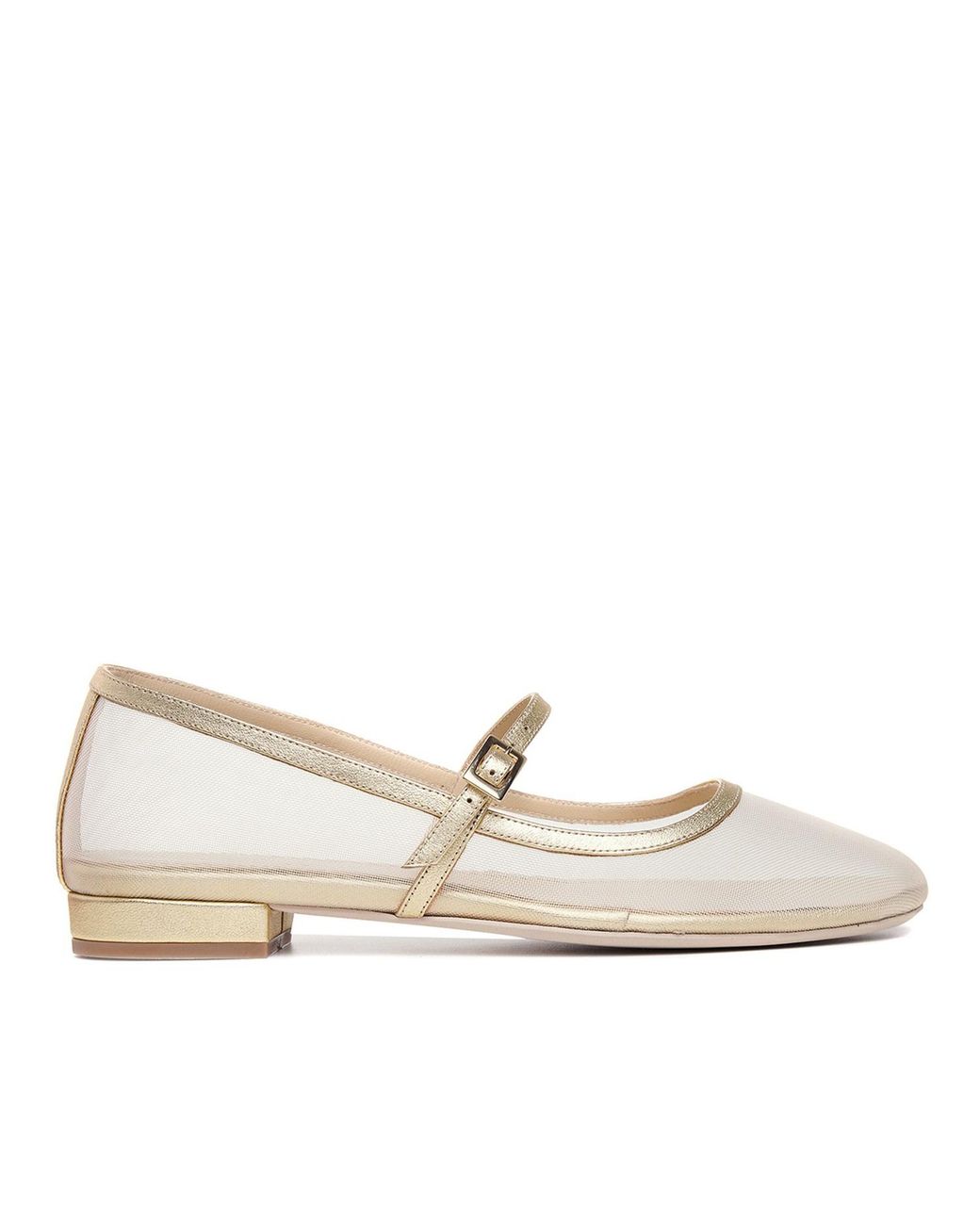 Ginissima Natural Neutrals Nude Mimi Round Toe Mary-Jane
