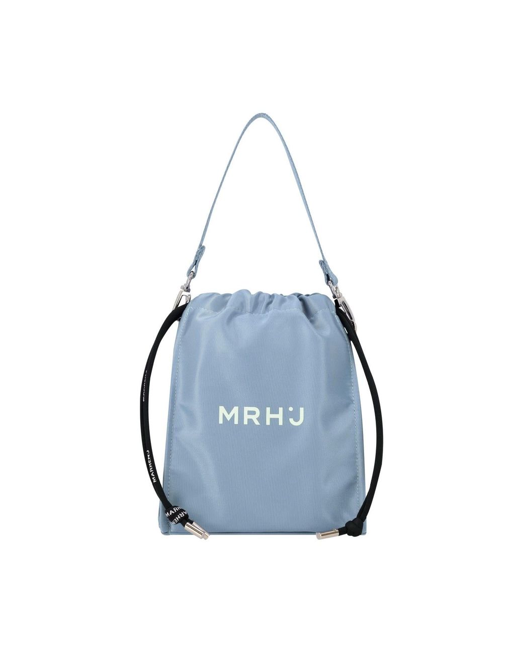MARHEN.J Blue Recycled Nylon Mini Cross Bag