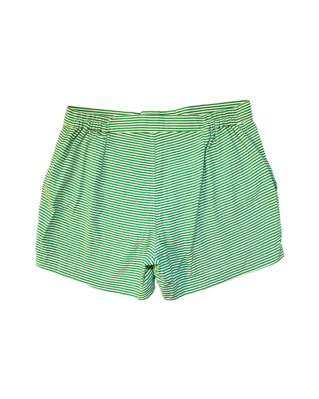 Pier Sicilia Green Luchino Seersucker for men