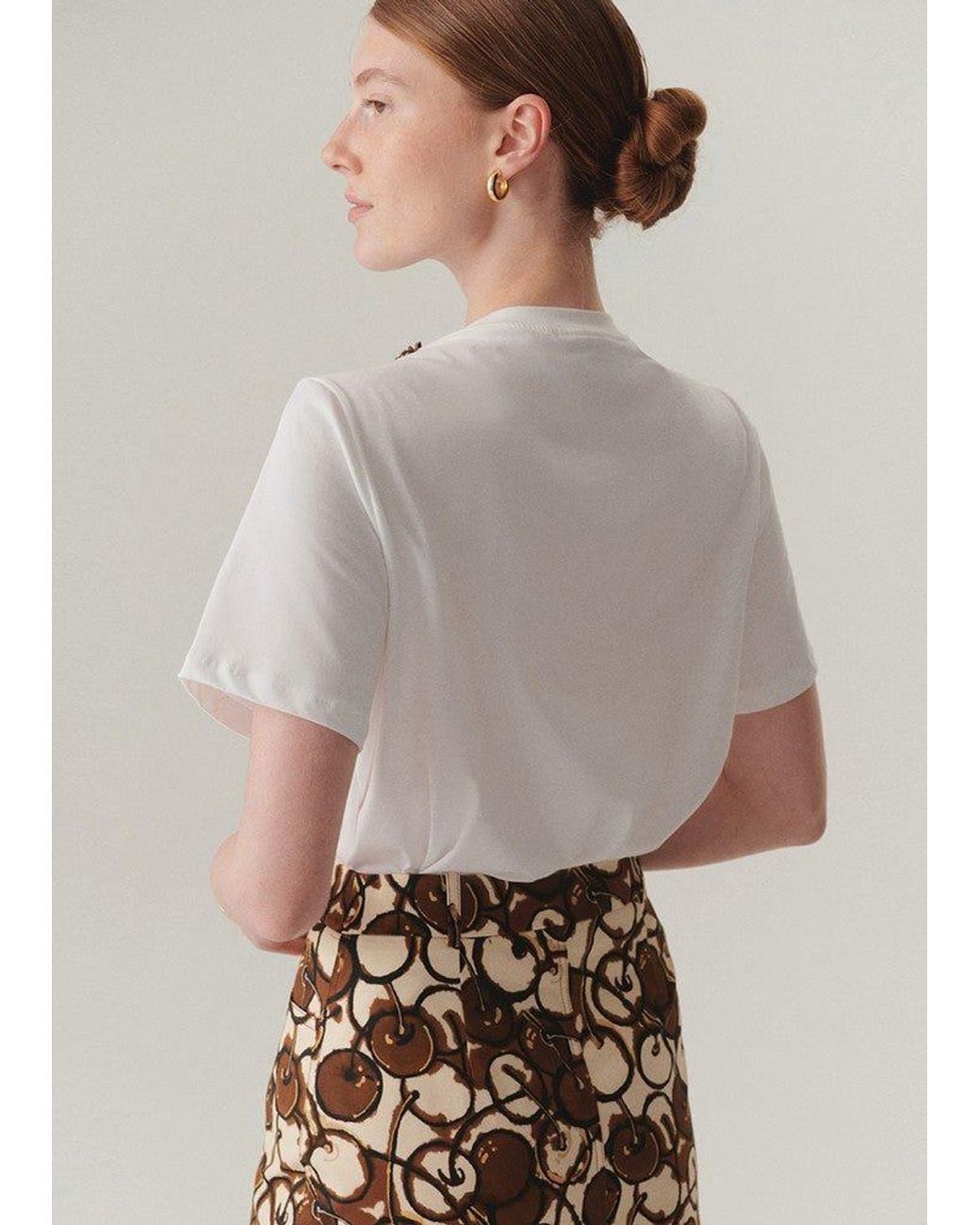 Exquise White Morgan Tshirt