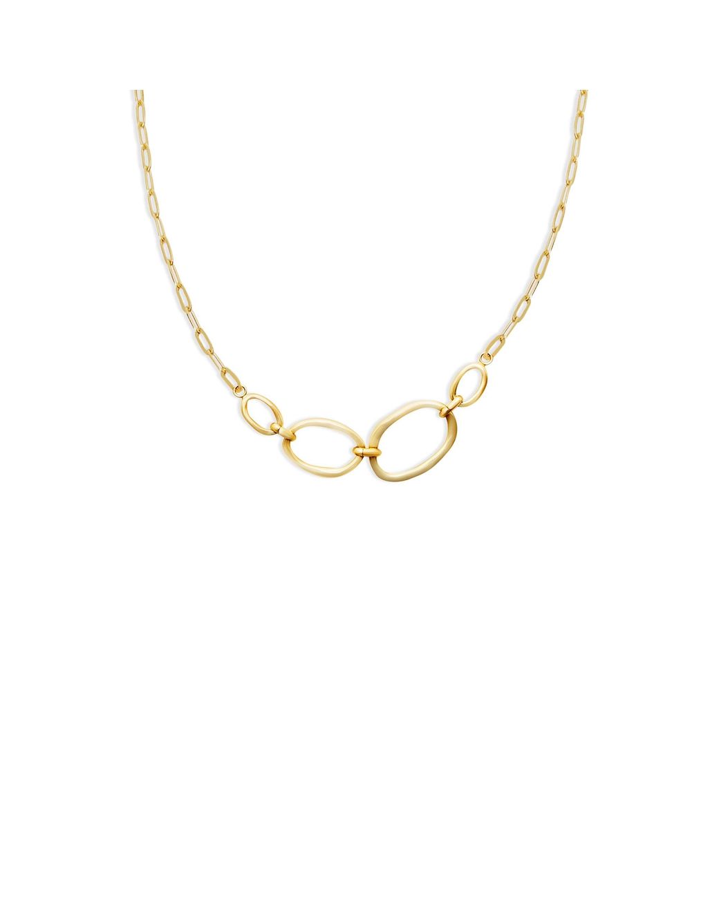 Argento Vivo Metallic The Luca Link Necklace