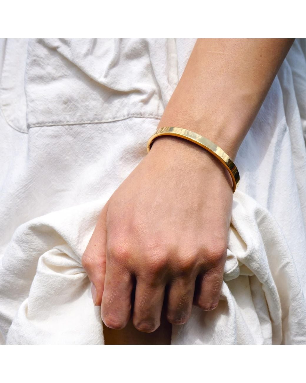 A Weathered Penny Metallic Cuff Bracelet