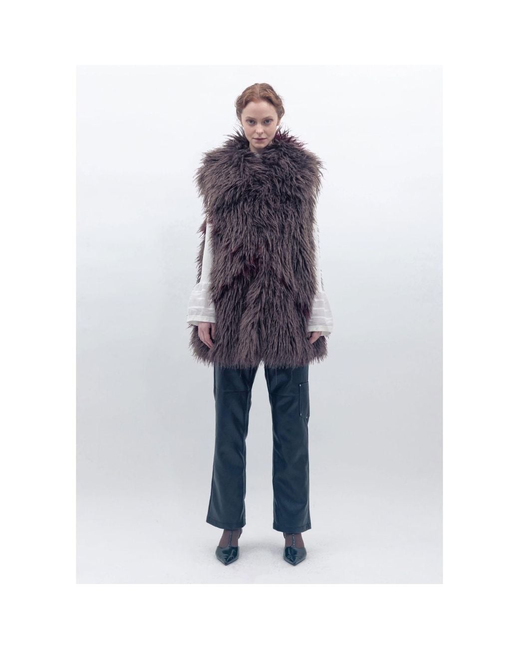 Jakke Brown Xena Gilet