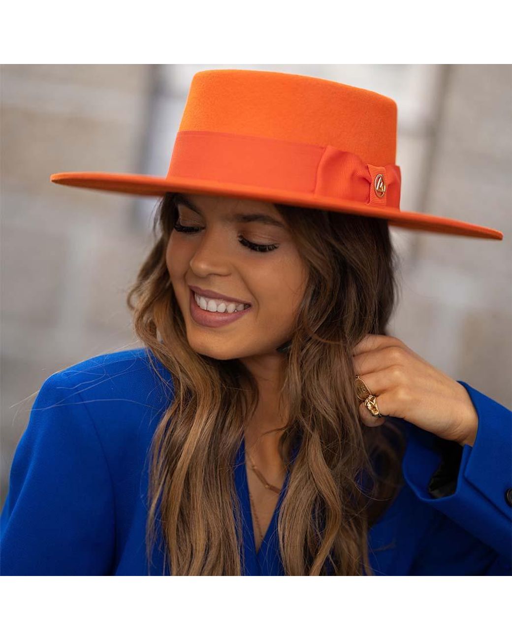Le Trap Orange Maceio Hat