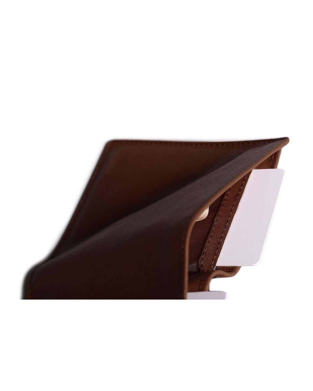 Harber London Black Leather Bifold Wallet With Rfid Protection for men