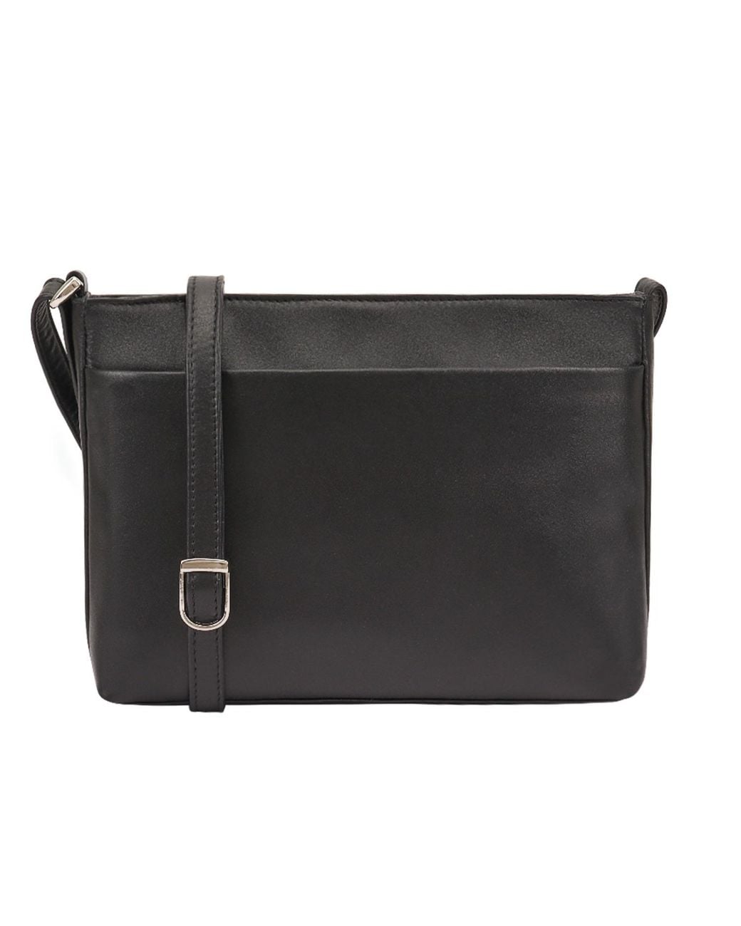 Lloyd Baker Black Tamarra Leather Crossbody Bag