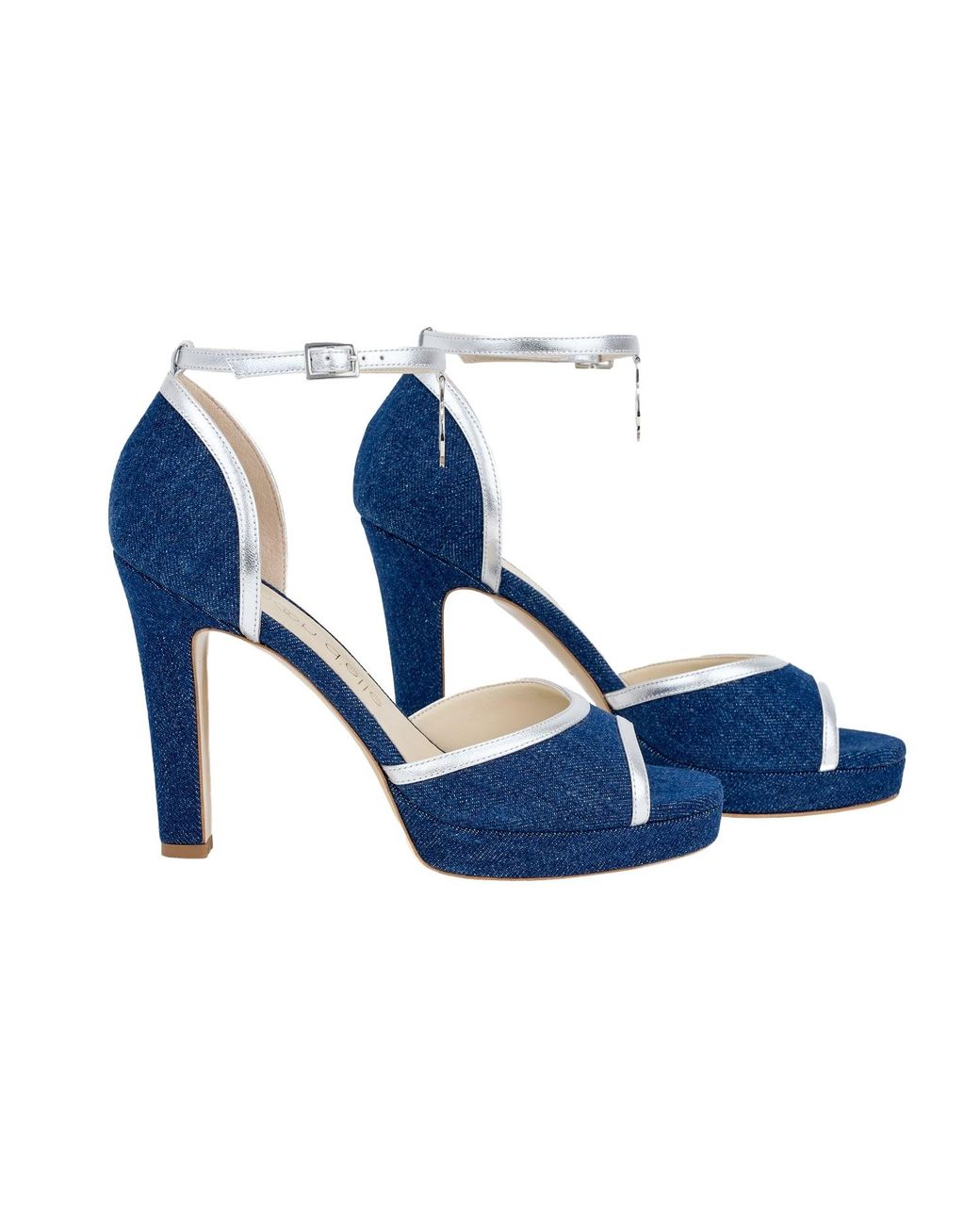 Moon D'elle Blue The Nebbiolina Heels