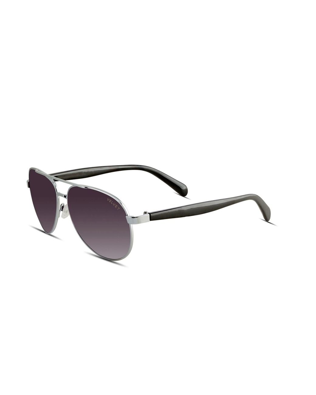 Velvet Eyewear Purple Aviator Sunglass Style