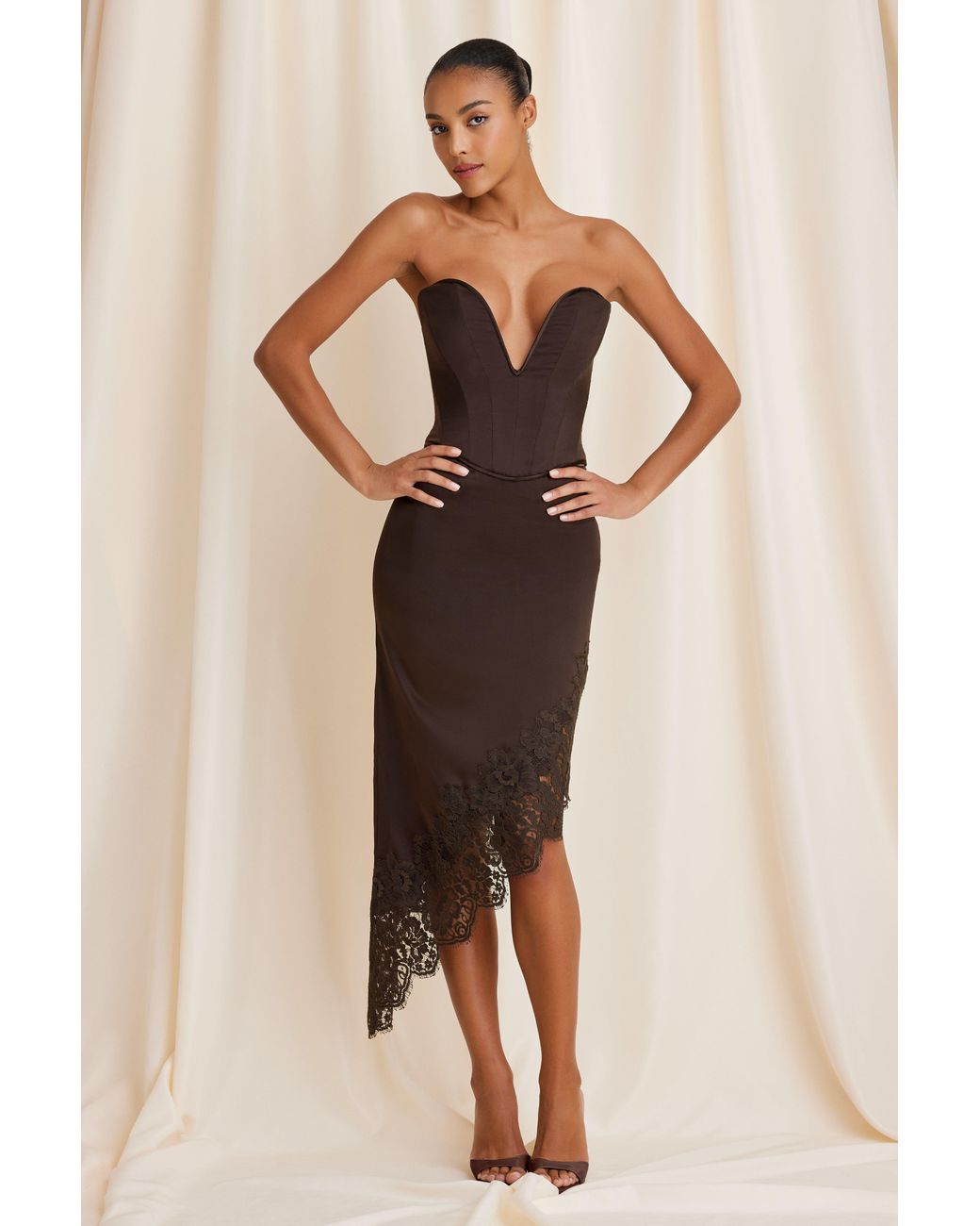 Scarlett Gasque Brown Simone Maxi Skirt