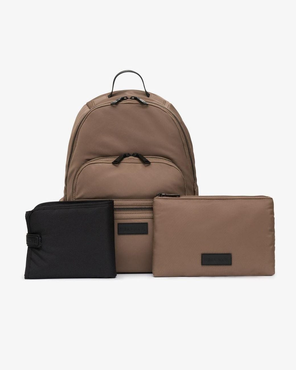 Tiba + Marl Brown Elwood 2.0 Changing Backpack Mocha