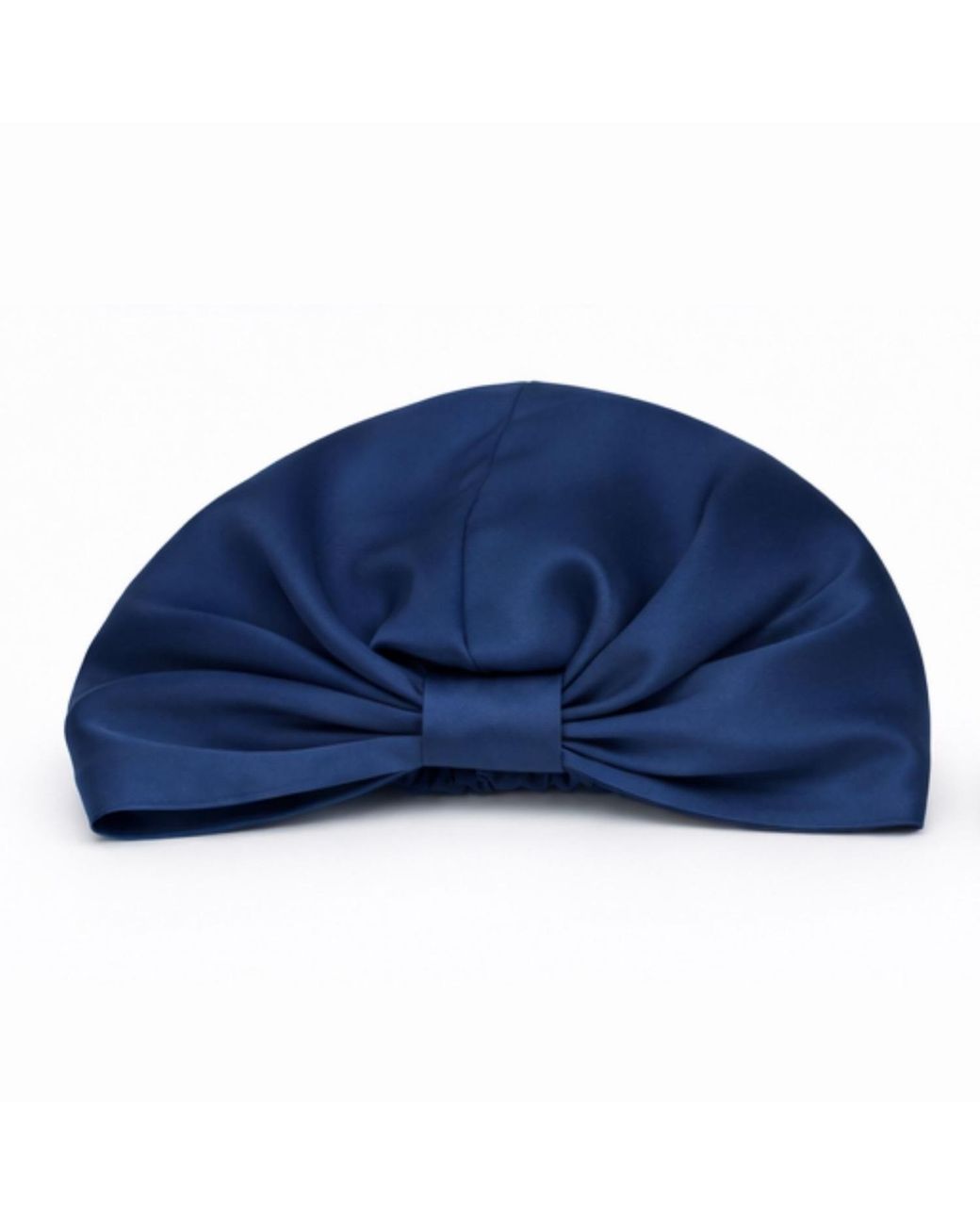 Hi Silk Blue Set Of Two Double-Layer Silk Bonnets