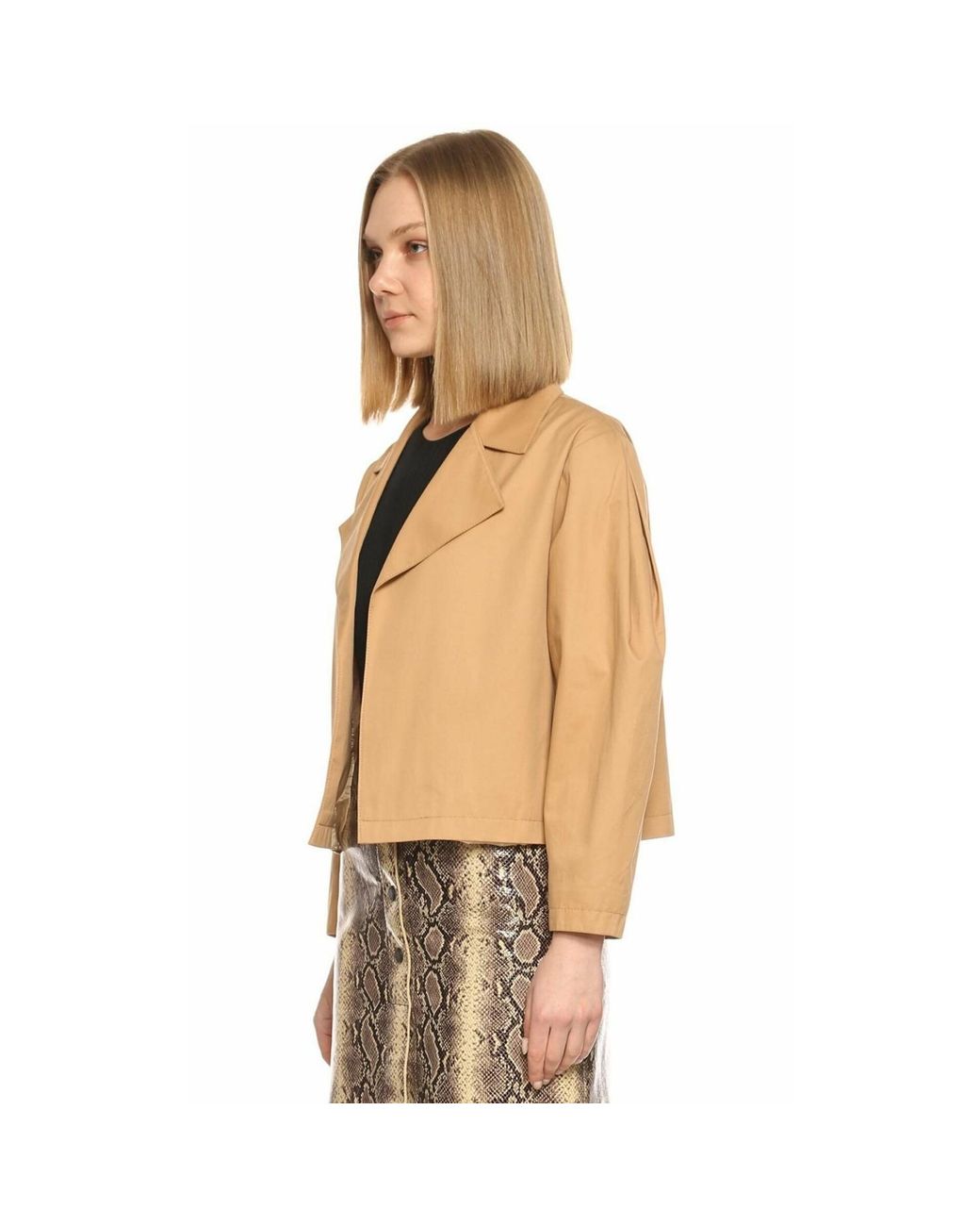 NAZLI CEREN Brown Kai Jacket