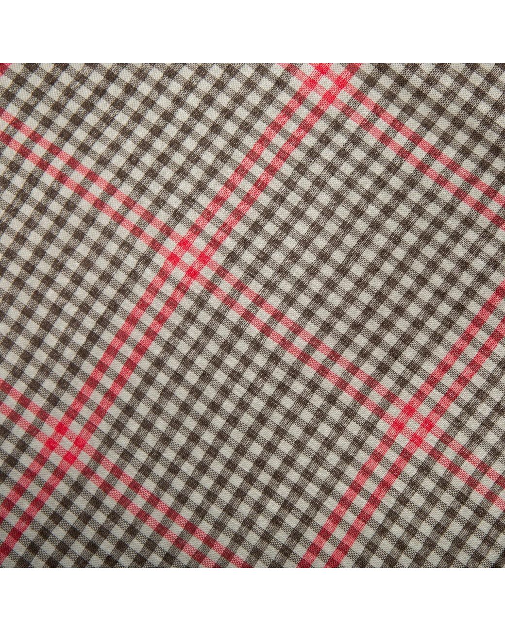 Kinalba Multicolor Weekender Gingham Cashmere & Silk Scarf