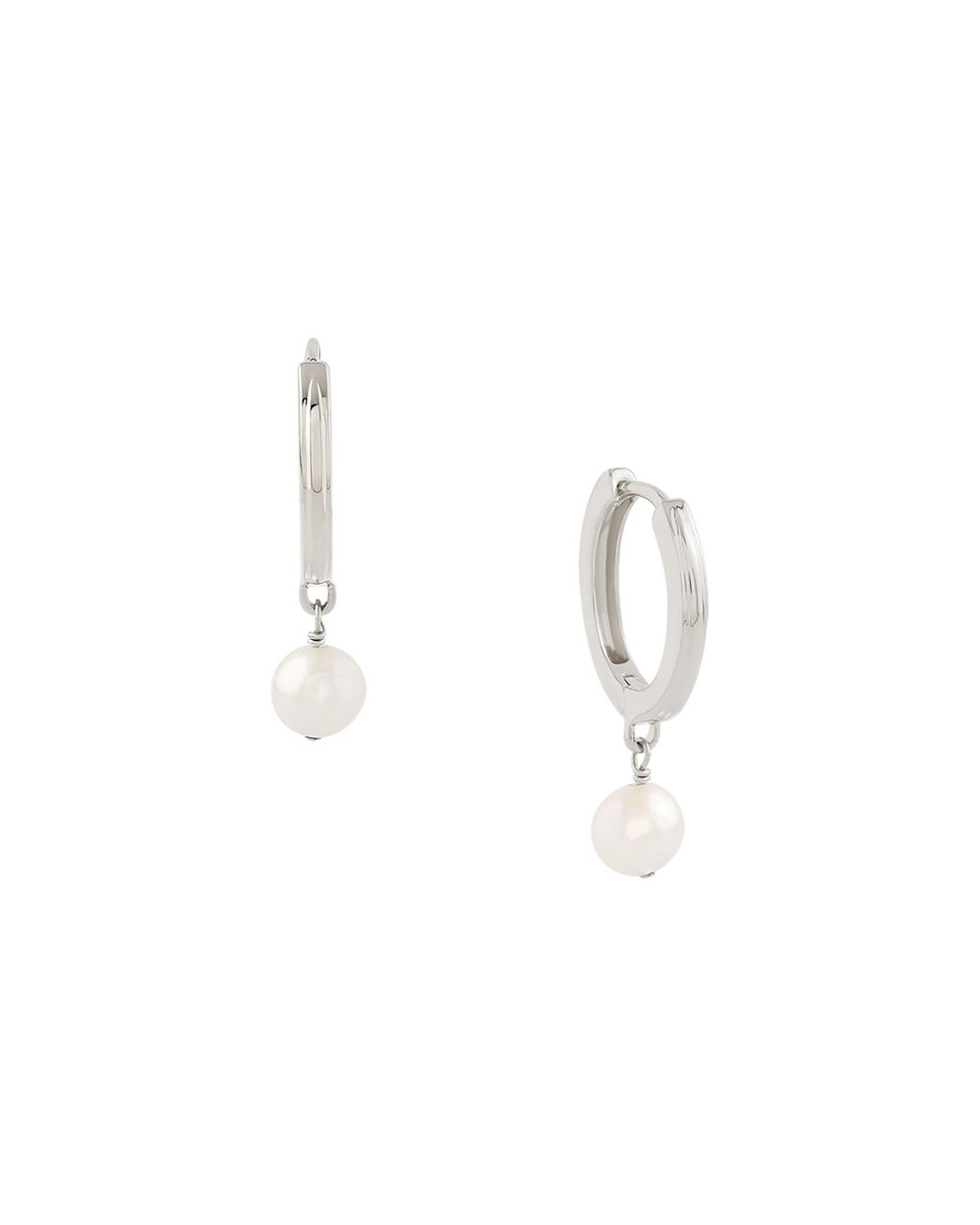 Astor & Orion Blue Paloma Pearl Huggies Sterling
