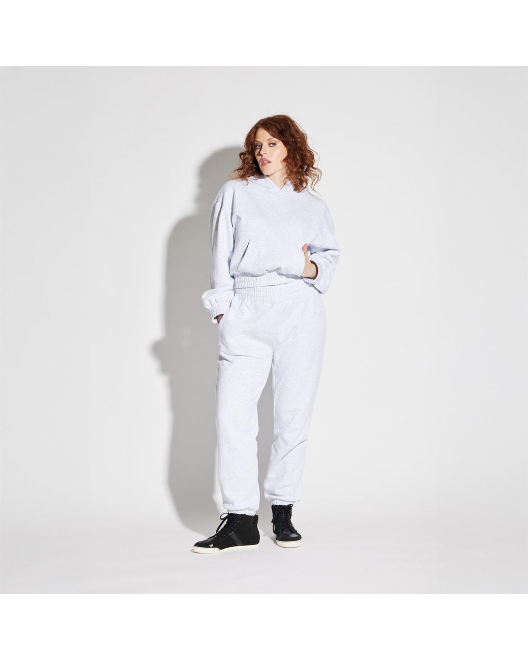 Circular Path Blue Hoodie Sweatshirt