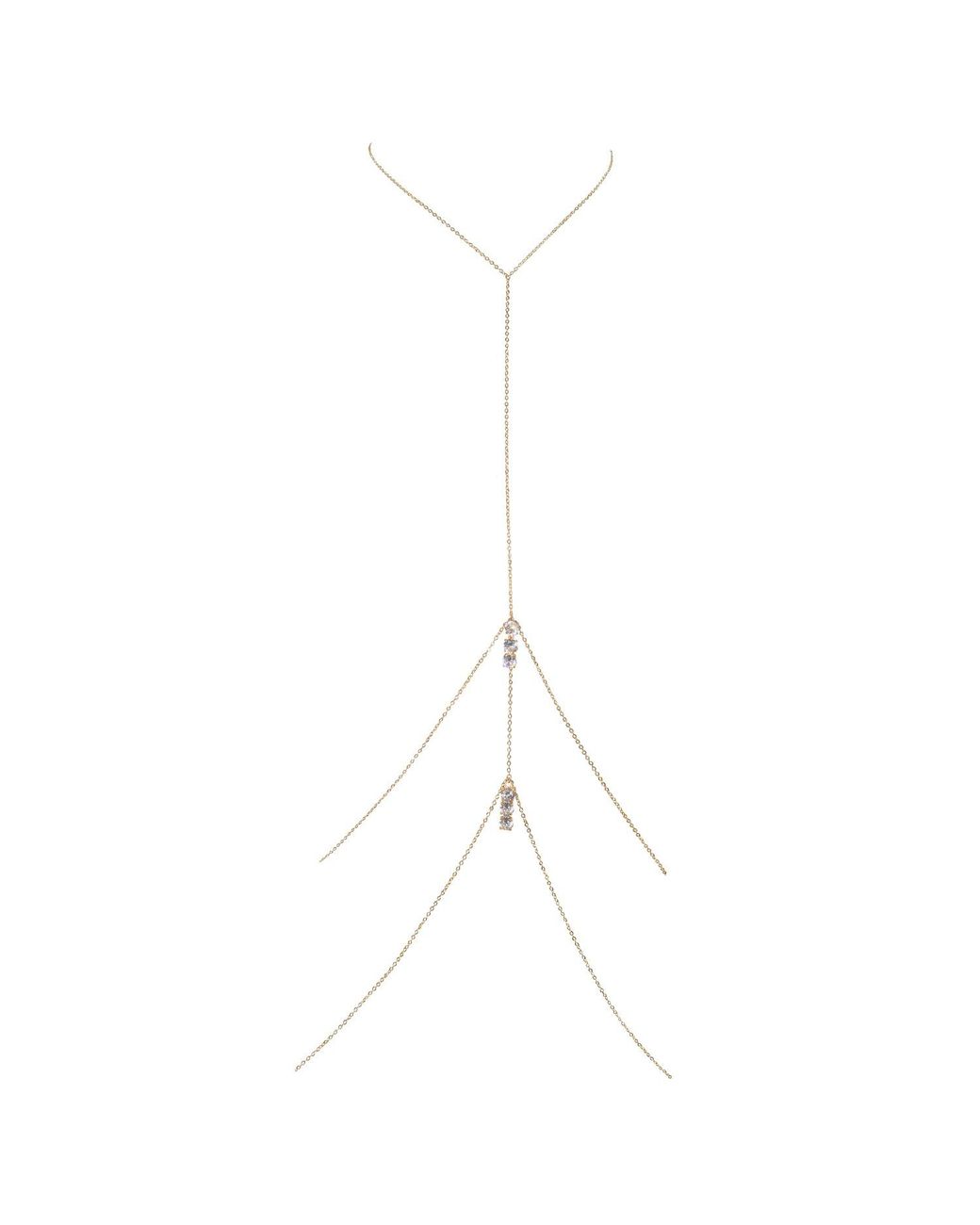 Studio Baloge White Éclat Body Chain